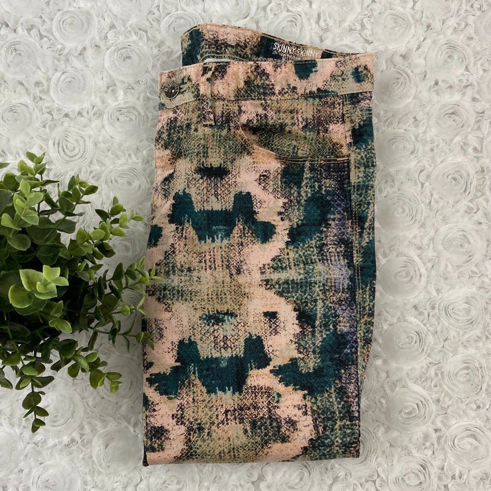 Madewell | Skinny Skinny Ankle Snake Print Pant